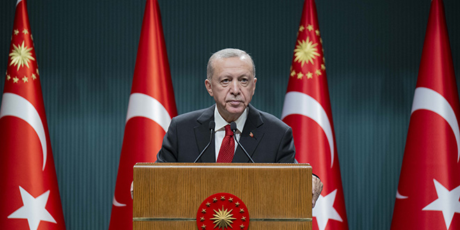 Erdoğan: Anayasa değişiklik teklifini Meclis'in takdirine sunacağız