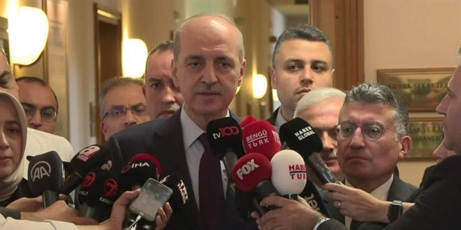 Numan Kurtulmuş TBMM Başkanlığı için adaylık başvurusu yaptı