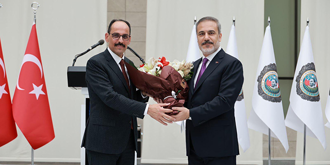 MİT Başkanlığında devir teslim: İbrahim Kalın görevi devraldı