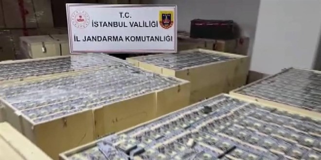 stanbul'da sahte 1 milyar dolar ele geirildi