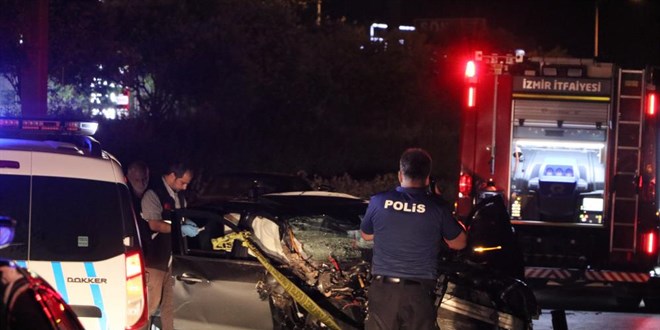 İzmir'de öldüren yarış: 1 ölü, 1'i bebek 2 yaralı