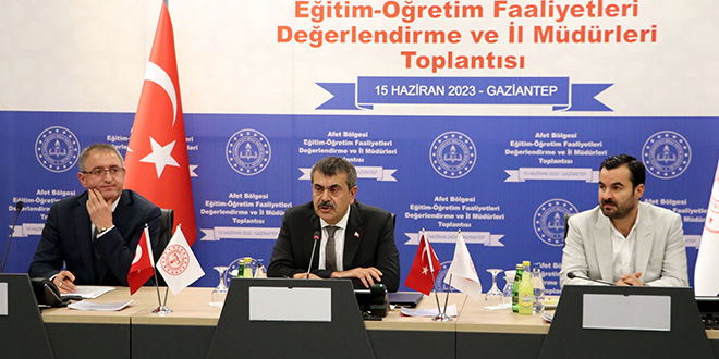 Bakan Tekin: Eylül ayında deprem öncesi koşullara ulaşılacak