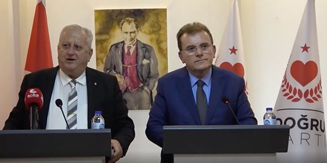 Adalet Partisi ile Doğru Parti 'eş başkanlık' sistemiyle birleşecek