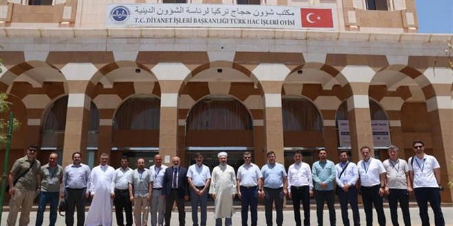 Başkan Ali Erbaş, Mekke'deki hac hizmetlerini yerinde inceledi