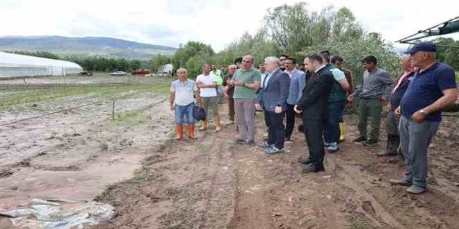 Yağışlardan zarar gören çiftçilerin mağduriyeti giderilecek