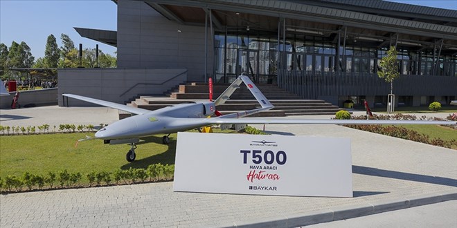 Bayraktar TB2'nin 500'üncüsü üretim hattından çıktı