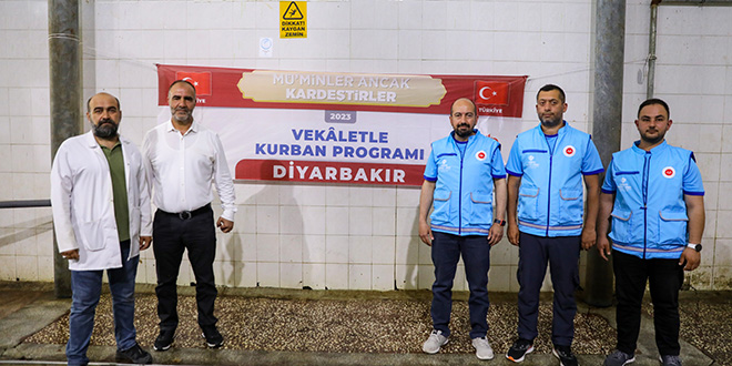 TDV, Diyarbakr'da kesilecek 14 bin hisse kurban etini ihtiya sahiplerine ulatracak