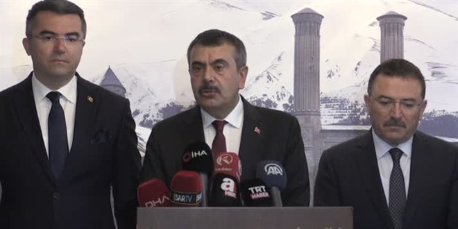 Milli Eğitim Bakanı Tekin'den deprem bölgesinde eğitim hakkında açıklama