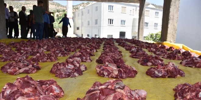 300 yıllık geleneğin sürdüğü köyde et almayan ev kalmıyor