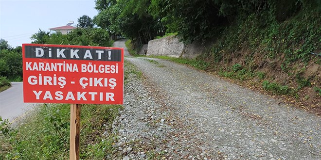 Zonguldak'ta 6 köyde şap karantinası başlatıldı