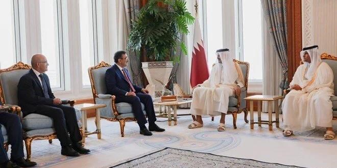 'Katar ile savunma sanayi ve enerji alanlarnda ibirliimizi derinletirmeyi hedefliyoruz'