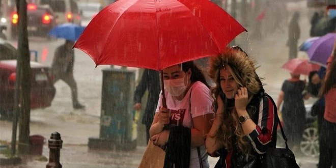 AFAD'dan 15 il için 'turuncu', 15 il için 'sarı' kodlu sağanak uyarısı