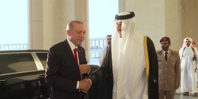 Erdoğan, Katar Emiri Al Sani'ye Togg hediye etti