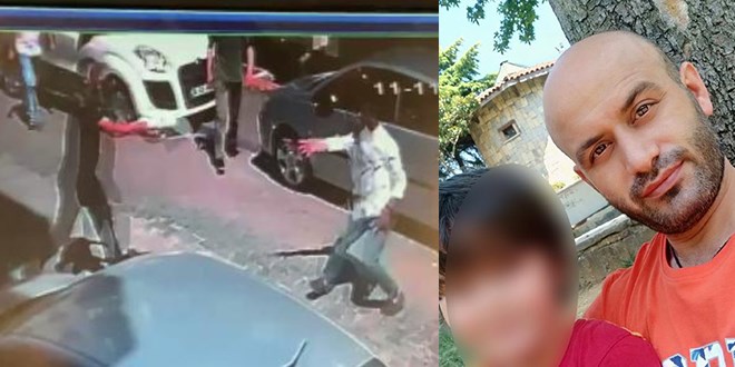 Ev sahibi zamda anlaşamadığı kiracısını çocuklarının gözü önünde vurdu