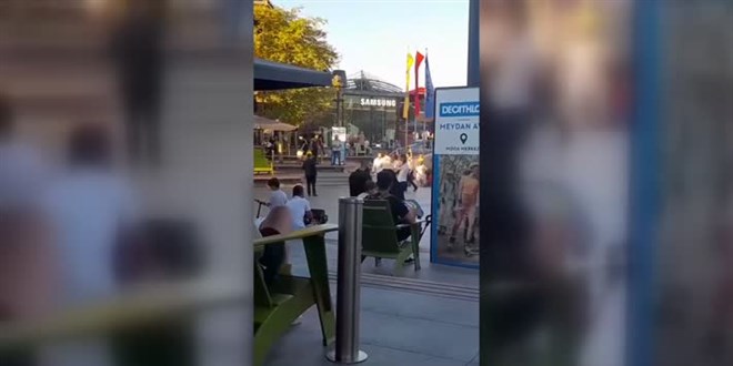 Ümraniye'de alışveriş merkezinde güvenlik görevlisine bıçaklı saldıran zanlı yakalandı