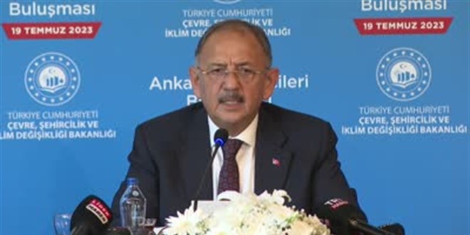 Bakan Özhaseki: İstanbul depremi konusunda Ekrem Bey ile anlaştık