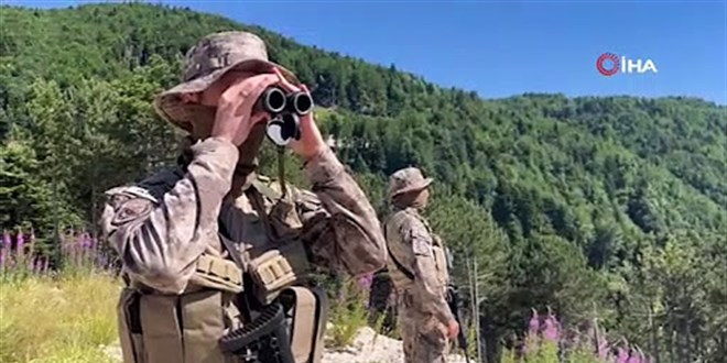 Uludağ'ın ormanlarında yangına karşı dron ve özel harekatlı koruma