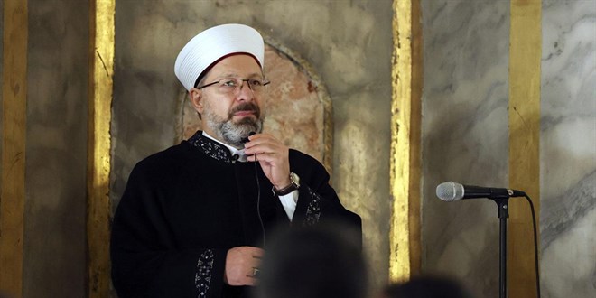 Erbaş, ibadete açılışının yıl dönümünde Ayasofya'da sabah namazını kıldıracak