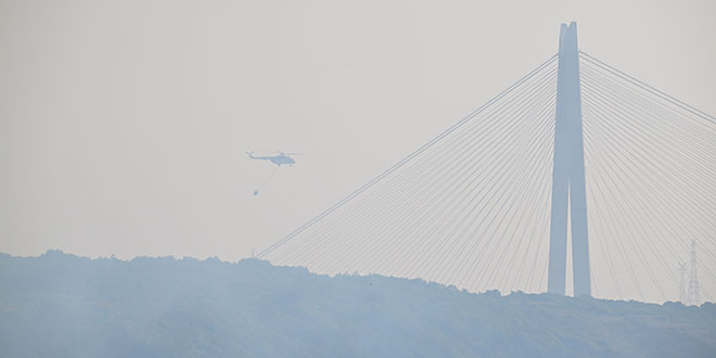 Vali Gül açıkladı: Beykoz'daki orman yangını kontrol altına alındı