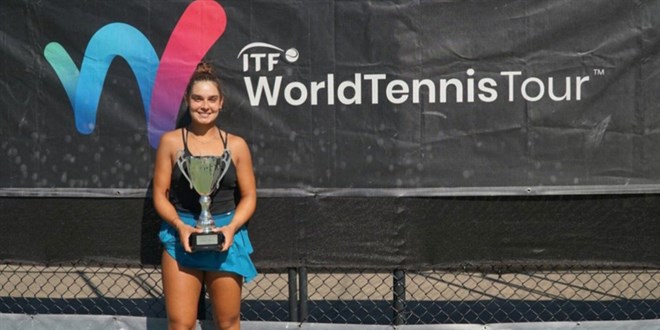 Gen milli tenisi Melisa Ercan Avustralya'da ampiyon oldu