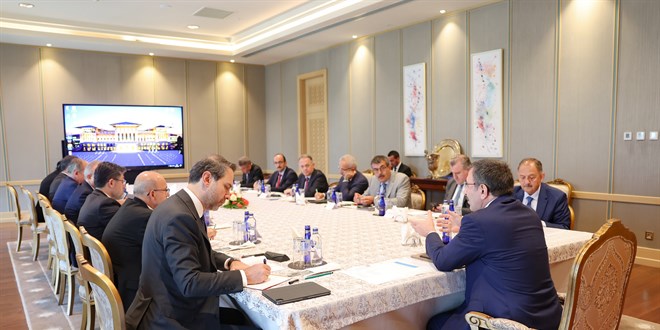 Cumhurbakan Yardmcs Ylmaz bakanlnda deprem koordinasyon toplants yapld