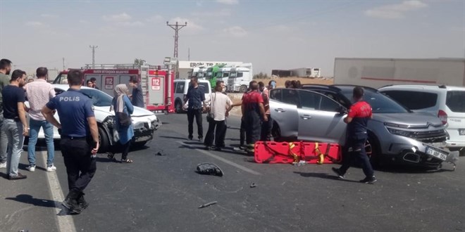Mardin'de trafik kazas: 7 yaral