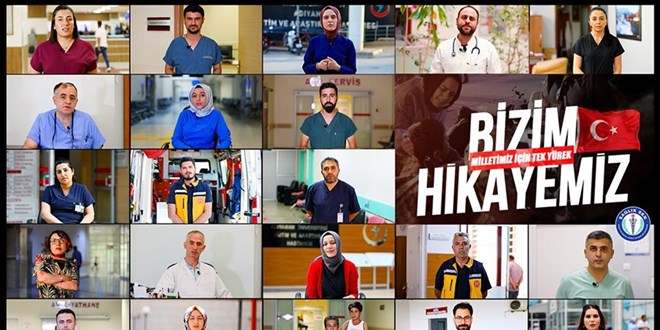 Sağlıkçıların depremdeki fedakarlıklarını anlatan 'Bizim Hikayemiz' belgeseli