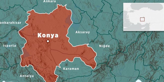 Konya'da 5 büyüklüğünde deprem