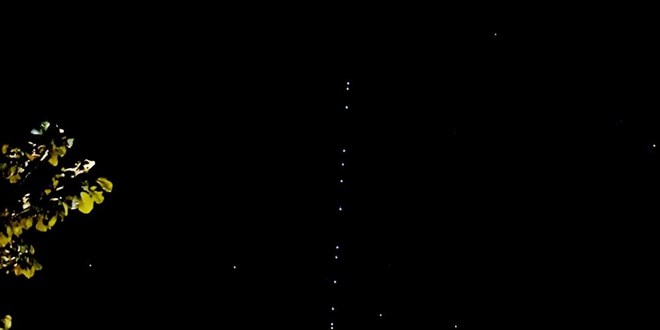 Starlink uydular Bitlis semalarnda grntlendi