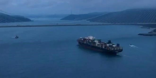 Rusya'ya rağmen ilk sefer Tahıl gemisi İstanbul Boğazı'nda