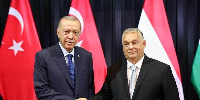 Erdoğan, Macaristan Başbakanı Orban ile görüştü