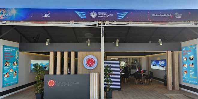 Savunma Sanayi Bakanl da TEKNOFEST'te yerini ald