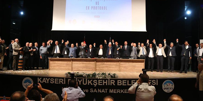 Kayseri belediyelerinde en dk ii maa 18 bin TL