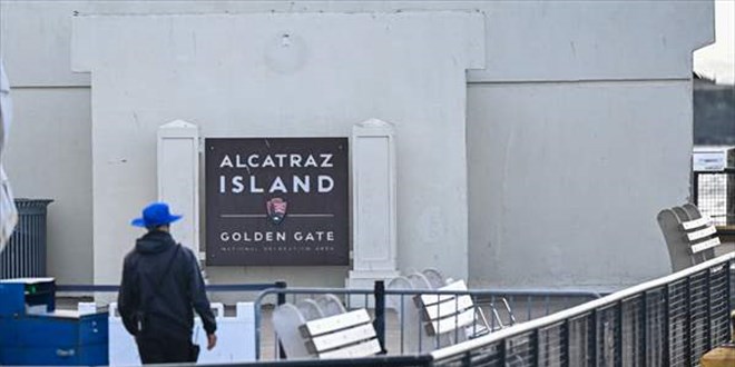 Filmlere konu olan Alcatraz Hapishanesi'nin bulunduu ada her yl 1,5 milyon turist arlyor