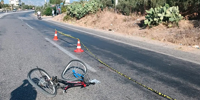 Otomobilin çarptığı 8 yaşındaki bisikletli çocuk öldü