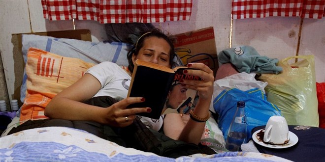 En tembel vatandaş yarışması: 22 gündür yatıyorlar