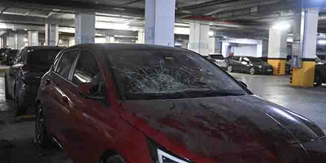 SPARK'n kapal otoparknda aralara zarar verildi