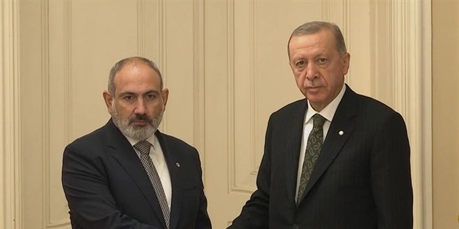 Erdoğan, Ermenistan Başbakanı Paşinyan işe görüştü