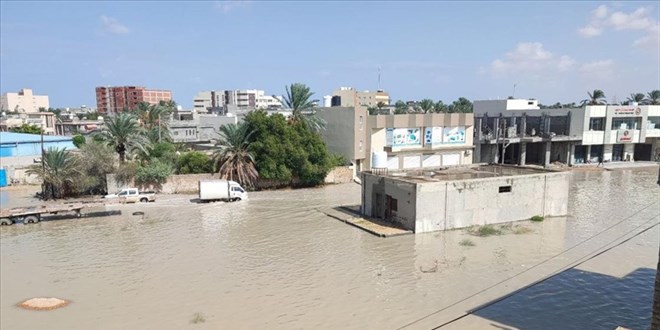 Libya'nın Derne kentinde selde ölenlerin sayısı 5 bin 300'e ulaştı