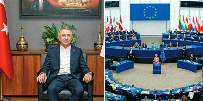 Avrupa Parlamentosu'na rapor tepkisi: Trkiye bildii gibi yrr