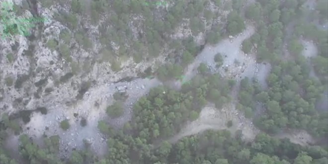 Antalya'da kaybolan 73 yaşındaki kadın 'cayrokopter' sayesinde bulundu