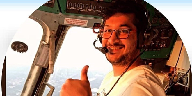 Baraj glne den helikopterdeki son personelin cesedine ulald