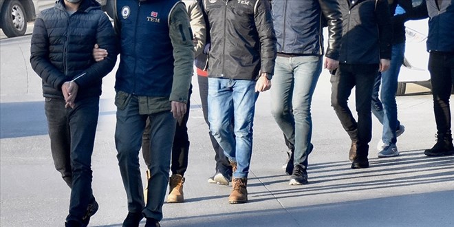 PKK operasyonunda Suriye uyruklu 9 kişi yakalandı