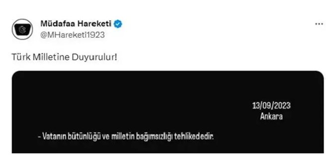 'Türk milletine duyurulur' adlı paylaşıma soruşturma: 4 gözaltı