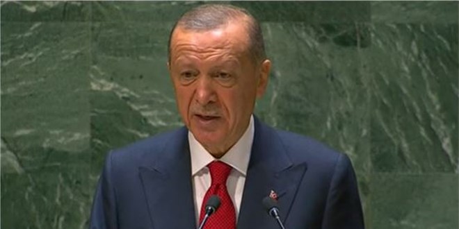 Cumhurbaşkanı Erdoğan BM Genel Kurulu'na hitap etti
