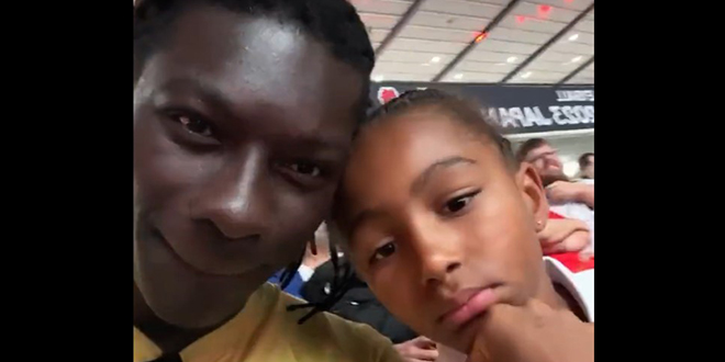 Bafetimbi Gomis: Kızıma iyi bir örnek göstermek için Filenin Sultanlarına geldik
