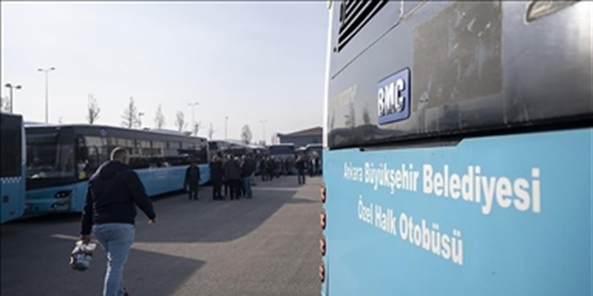 Ankara'da ücretsiz ulaşım tartışması: 9 otobüs parka çekildi