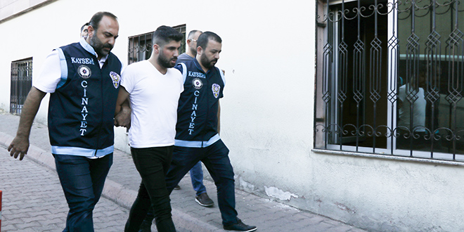Kayseri'de uzman çavuşu bıçaklayarak öldüren zanlı tutuklandı