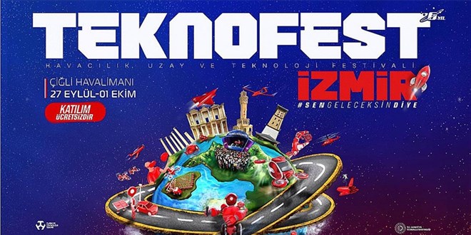 TEKNOFEST zmir, kaplarn at