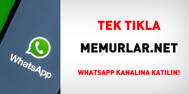 Memurlar.net WhatsApp Kanal ald